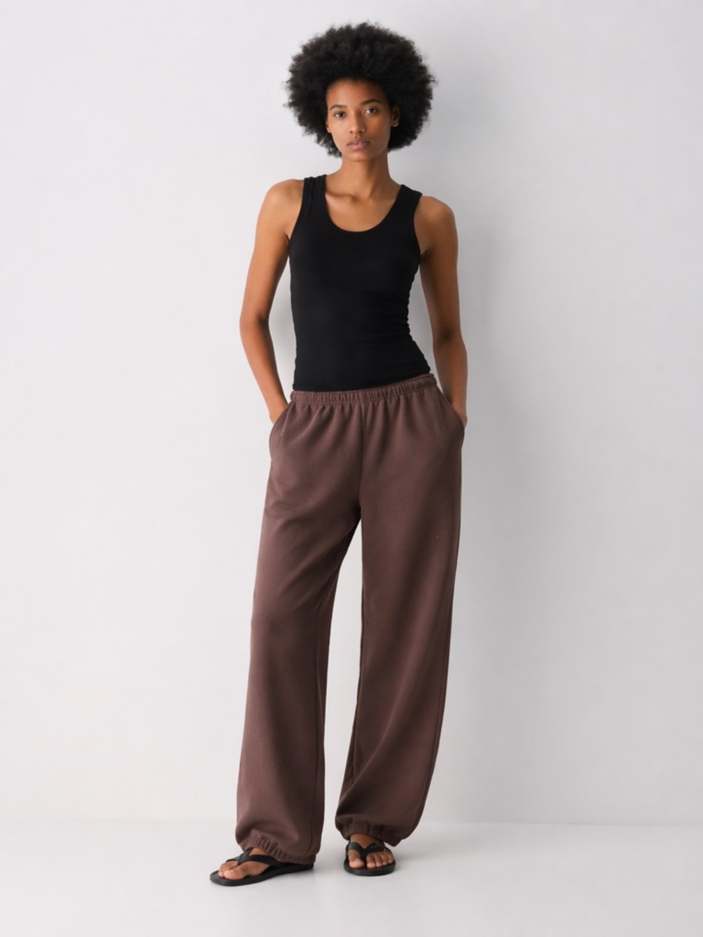 Lazypants Brown Joggers Size M NWOT | Ultra-Soft Cozy Lounge Sweatpants - Picture 13 of 13
